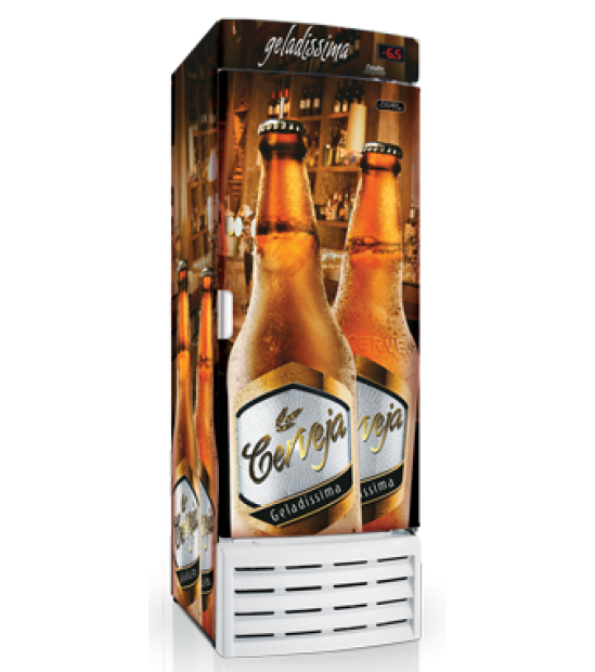 Cervejeira/Expositor Vertical 1 Porta 561L - Esmaltec 