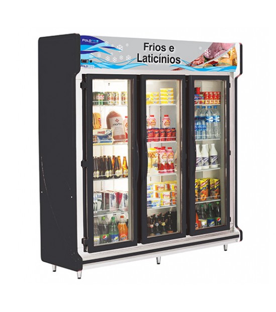 Refrigerador Expositor  com 3 portas - Polofrio