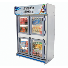 Refrigerador Comercial 4 portas - Polofrio