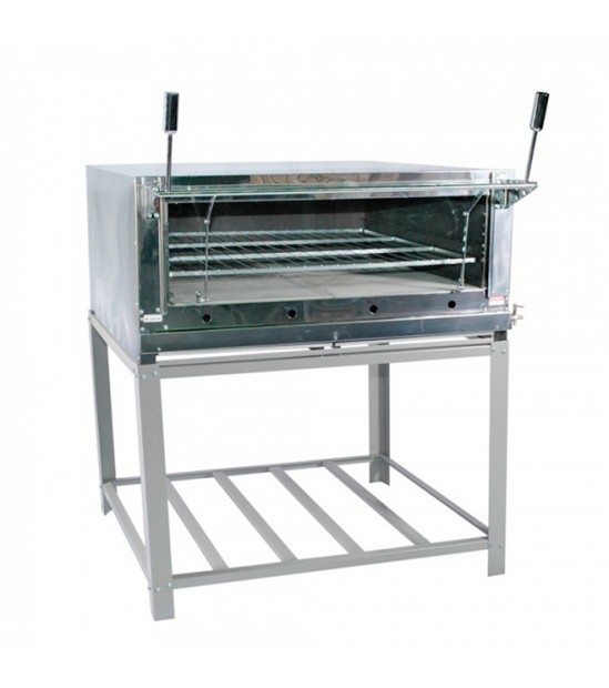 Forno a Gás 95x95 cm Inox Roma - Venâncio