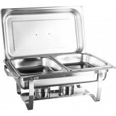 Rechaud Inox Mesa 2 Cubas - Venâncio